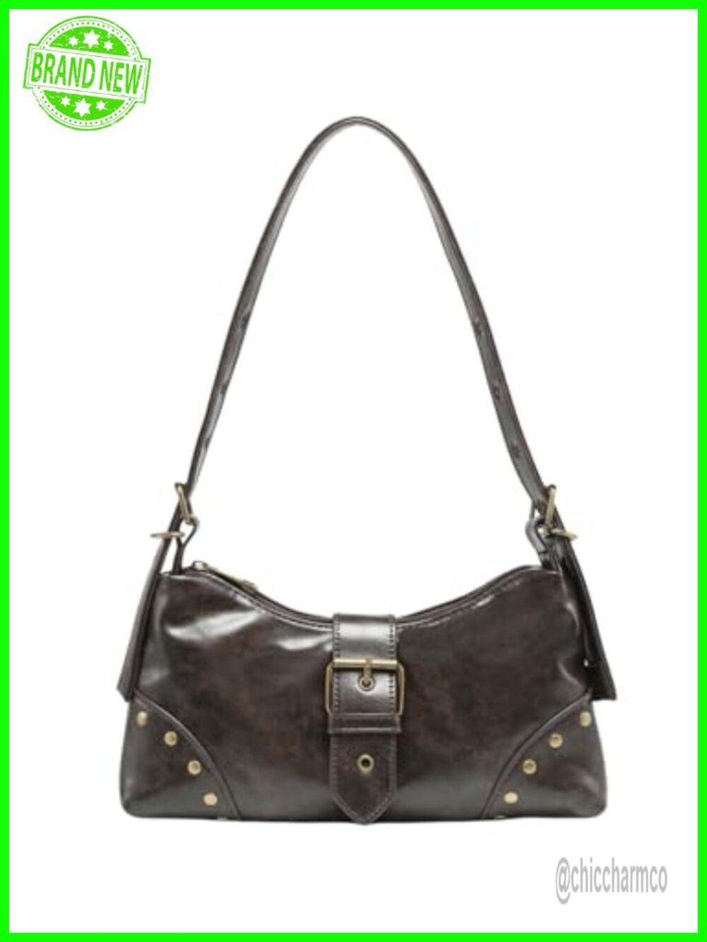 Y2k Vintage Purse Leather Shoulder Bag Concert Outfits